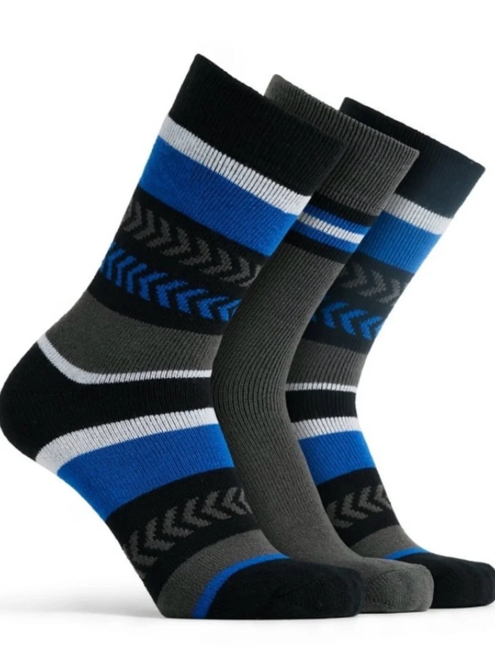 New men’s 3 pairs light heat socks shoes sz 7-12